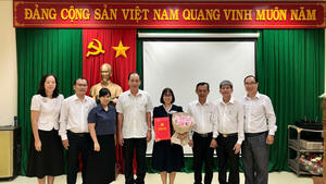 Triển khai quyết định thành lập Đảng bộ bộ phận Trung tâm Kiểm nghiệm thành phố Cần Thơ